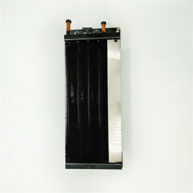Fin Evaporator With Heating Tank